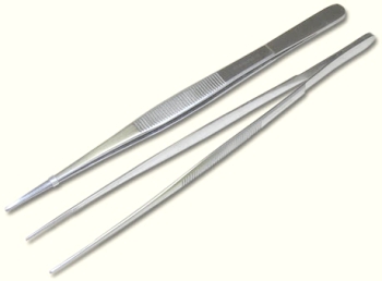 Pinzeta nerez kuchyň 30cm na rybí kosti